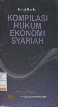 Kompilasi Hukum Ekonomi Syariah