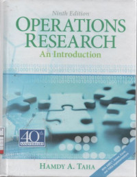 Operation Research : An Introduction