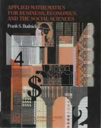 Applied Mathemathics for Business, Economics, and The Social Sciences