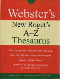 Webster's New Roget's A-Z Thesaurus