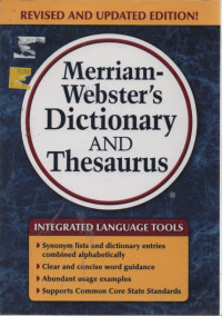 Merriam-Webster's Dictionary and Thesaurus