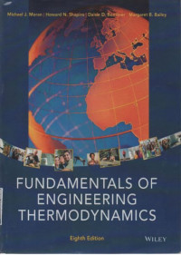 Fundamentals of Engineering Thermodynamics