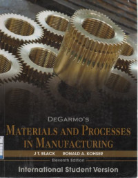 Materials and Process in Manufacturing