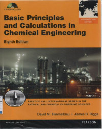 Basic Principles and Calculations in Chemical Engineering