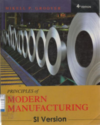 Principles of Modern Manufacturing