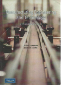 Manufacturing Engineering and Technology