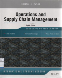 Operations and Supply Chain Management