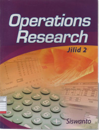 Operations Research - Jilid 2