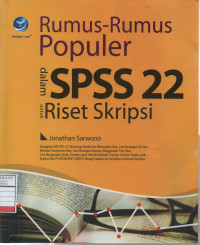 Riset Skripsi dan Tesis dengan SPSS 22