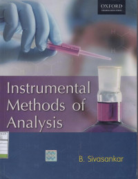 Instrumental Methods of Analysis