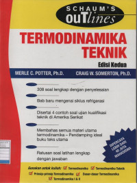 Schaum's Outlines: Termodinamika Teknik