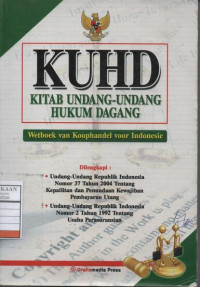 KUHD: Kitab Undang-Undang Hukum Dagang