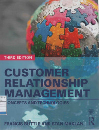 Customer Relationship Management: Concepts and Technologies