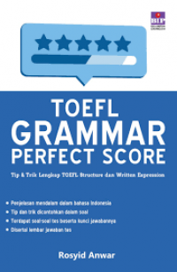 Toefl Grammar Perfect Score