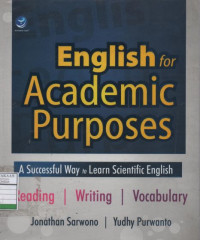 English for Academic Purposes - A Successful Way to Learn Scientific English