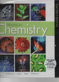 Pearson Chemisty (Teacher's Edition)