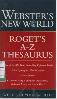 Webster's New World: Roget's A-Z Thesaurus